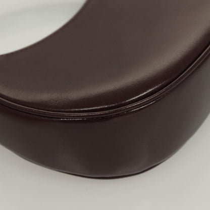 Versace Brown Leather Shoulder