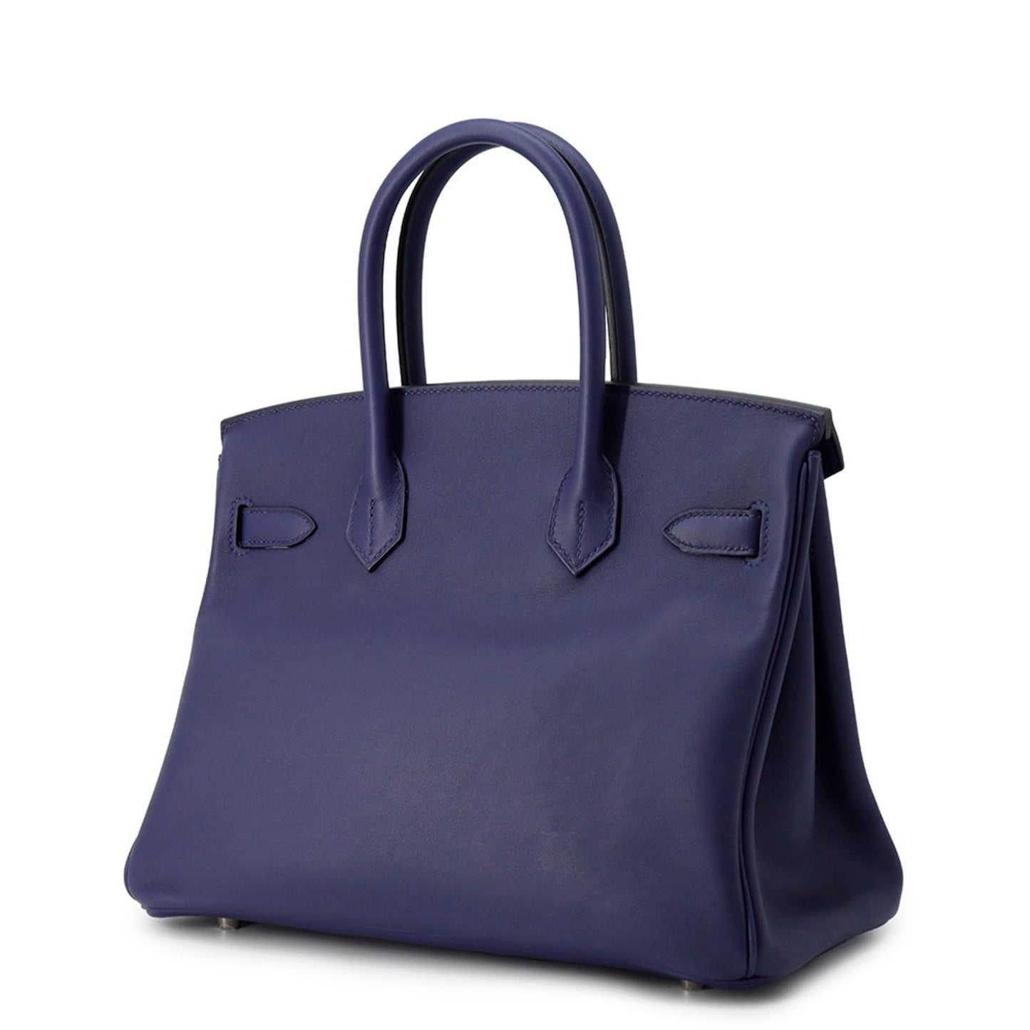 Hermès Blue Leather Birkin 30