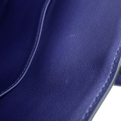 Hermès Blue Leather Birkin 30