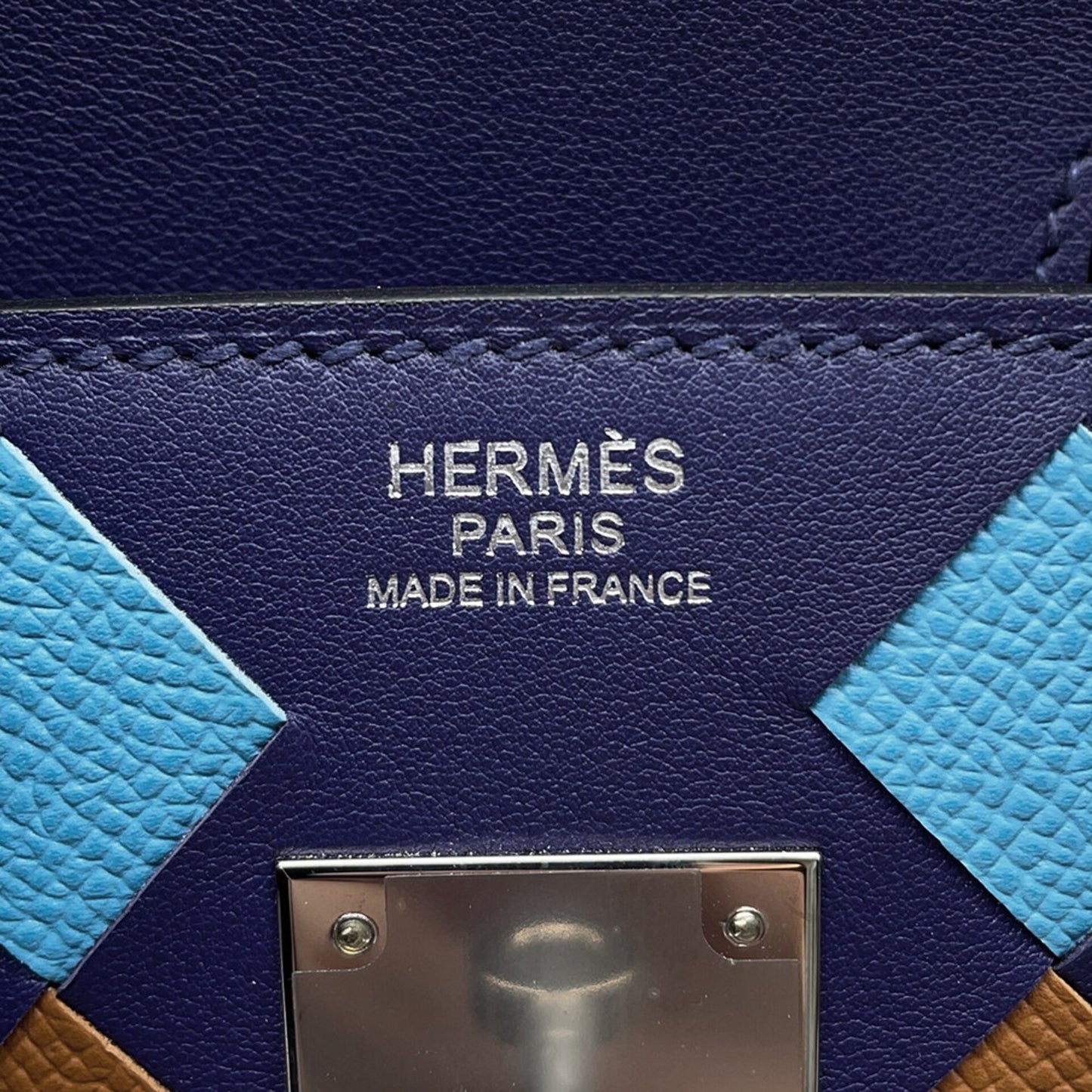 Hermès Blue Leather Birkin 30