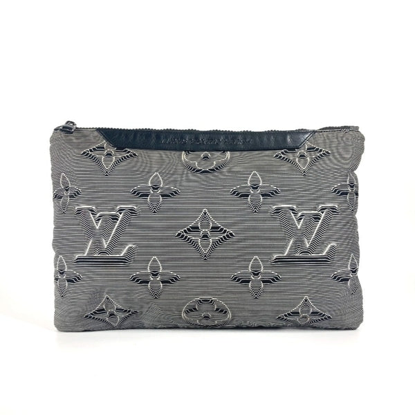 Hermès White Canvas Bolide