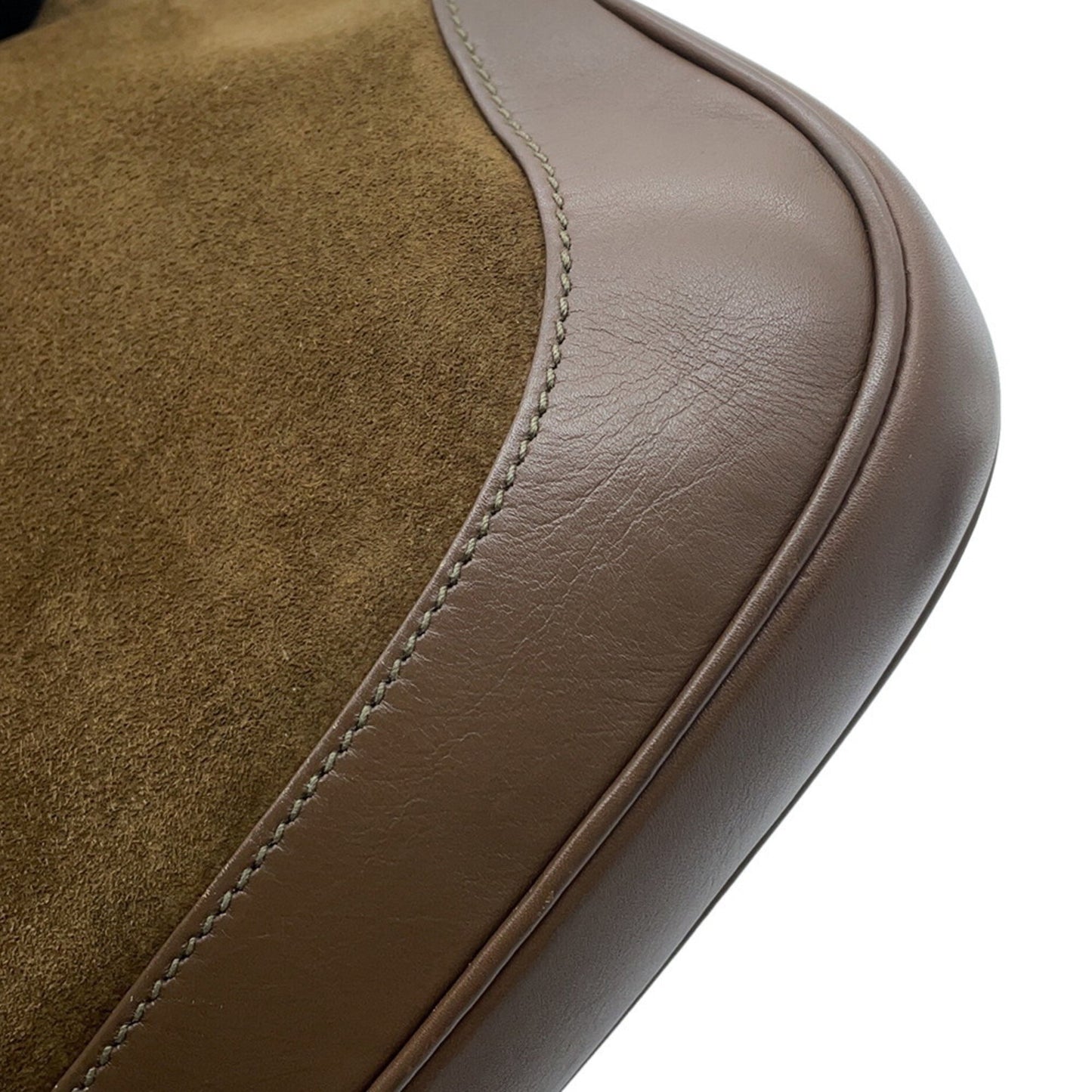 Gucci Brown Suede Jackie