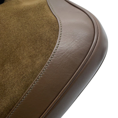 Gucci Brown Suede Jackie