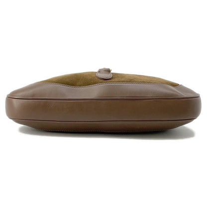 Gucci Brown Suede Jackie