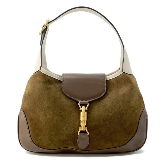 Gucci Brown Suede Jackie