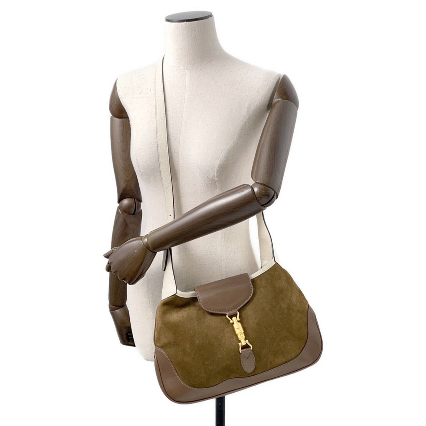 Gucci Brown Suede Jackie