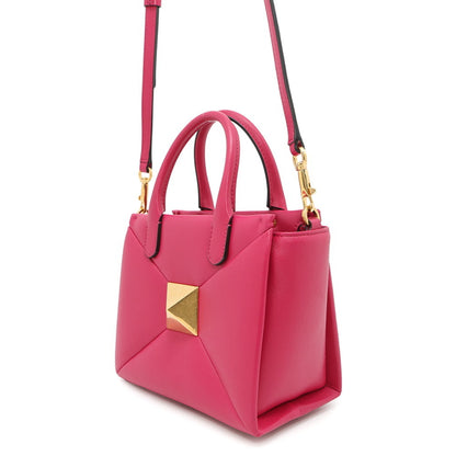 Valentino Garavani Pink Leather One Stud