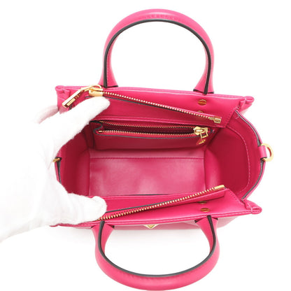 Valentino Garavani Pink Leather One Stud