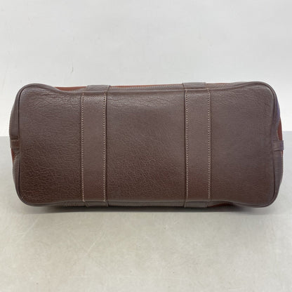 Hermès Brown Canvas Garden Party
