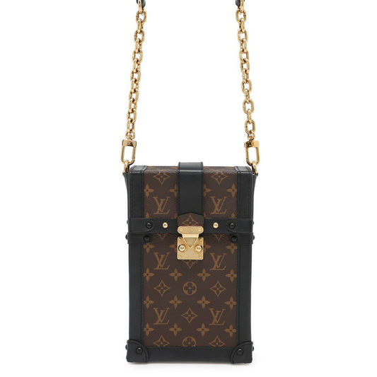 Louis Vuitton Black Canvas Pochette Trunk