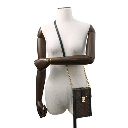 Louis Vuitton Black Canvas Pochette Trunk