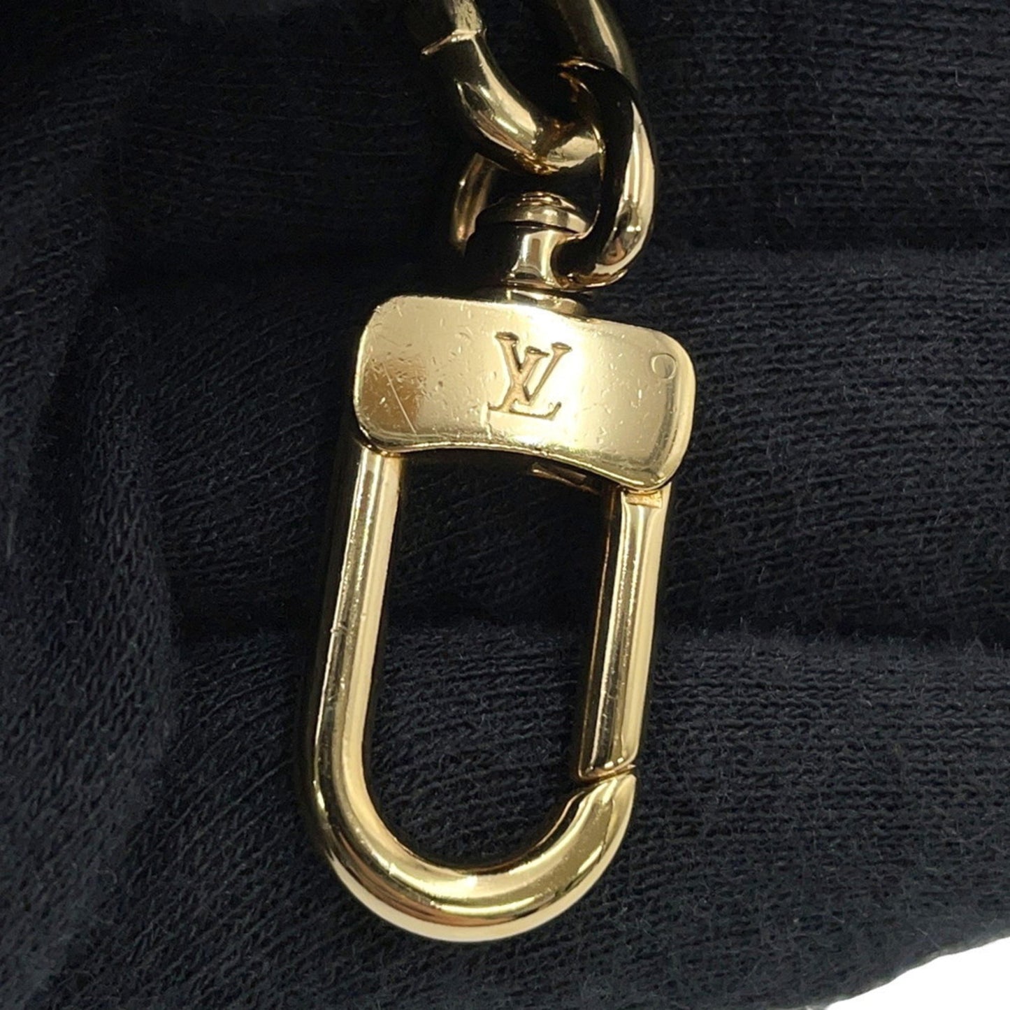 Louis Vuitton Black Canvas Pochette Trunk