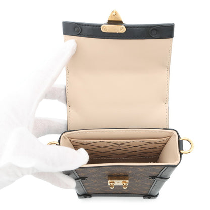 Louis Vuitton Black Canvas Pochette Trunk