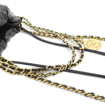 Chanel Black Leather Chanel 22