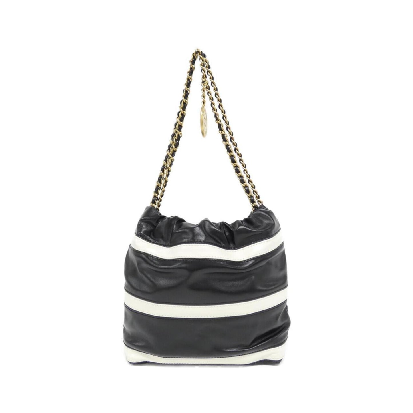 Chanel Black Leather Chanel 22