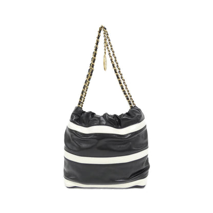 Chanel Black Leather Chanel 22