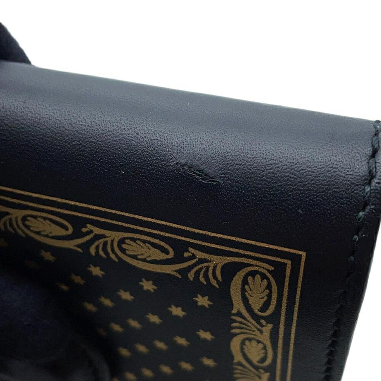 Gucci Black Leather Clutch