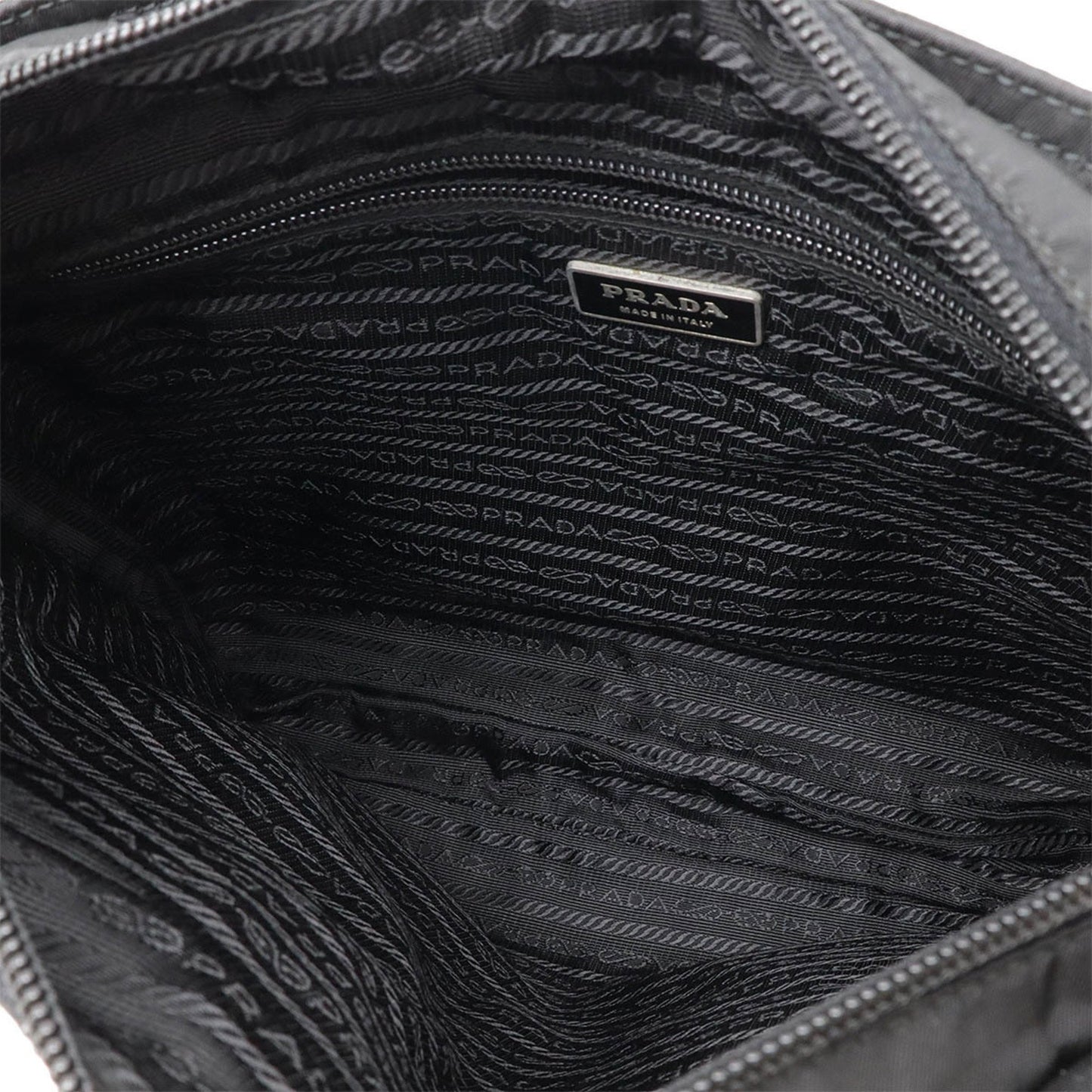 Prada Black Nylon Re-edition