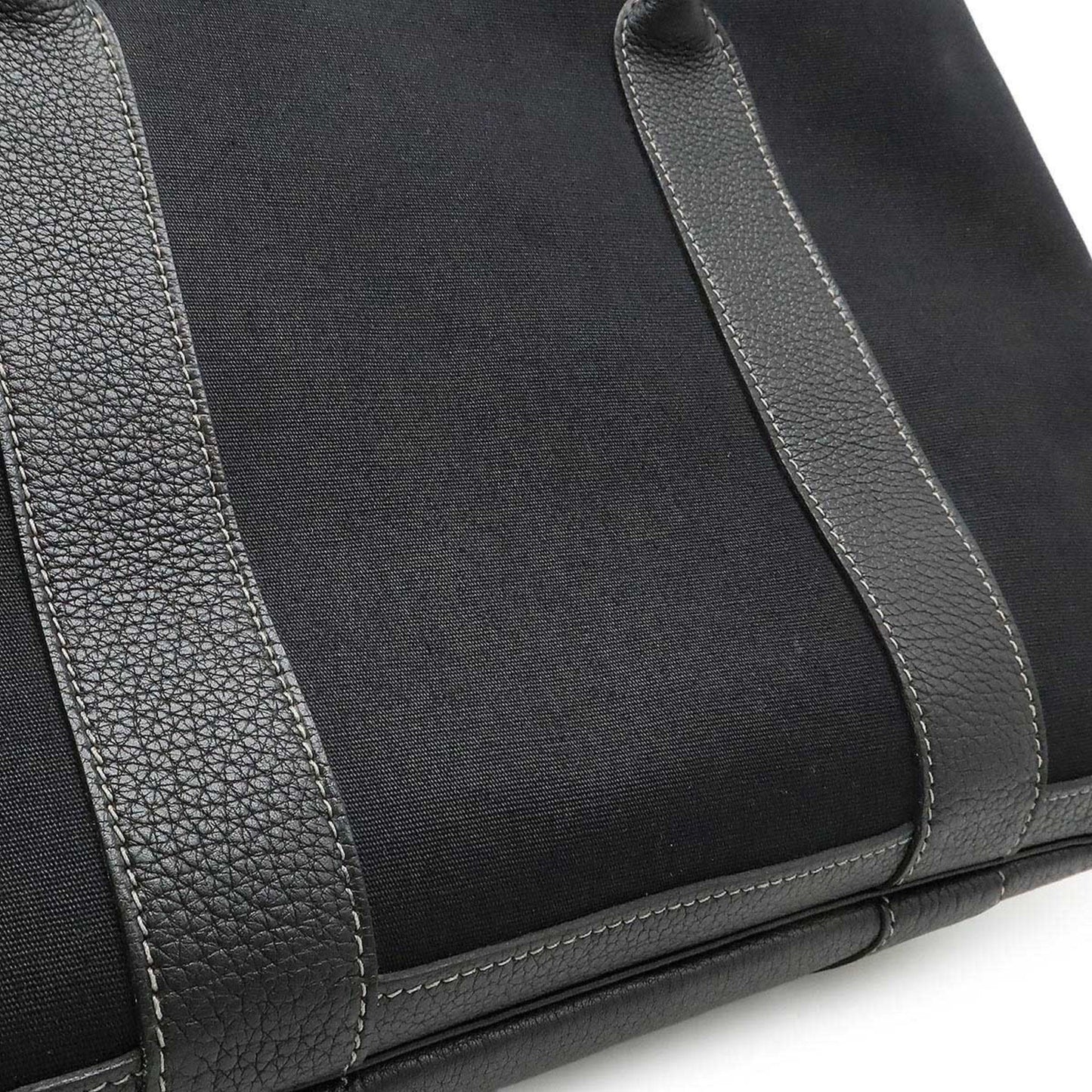 Hermès Black Canvas Garden Party