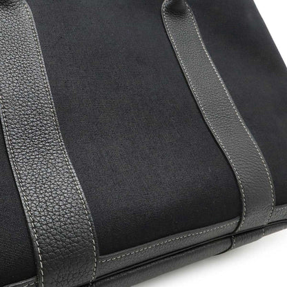 Hermès Black Canvas Garden Party