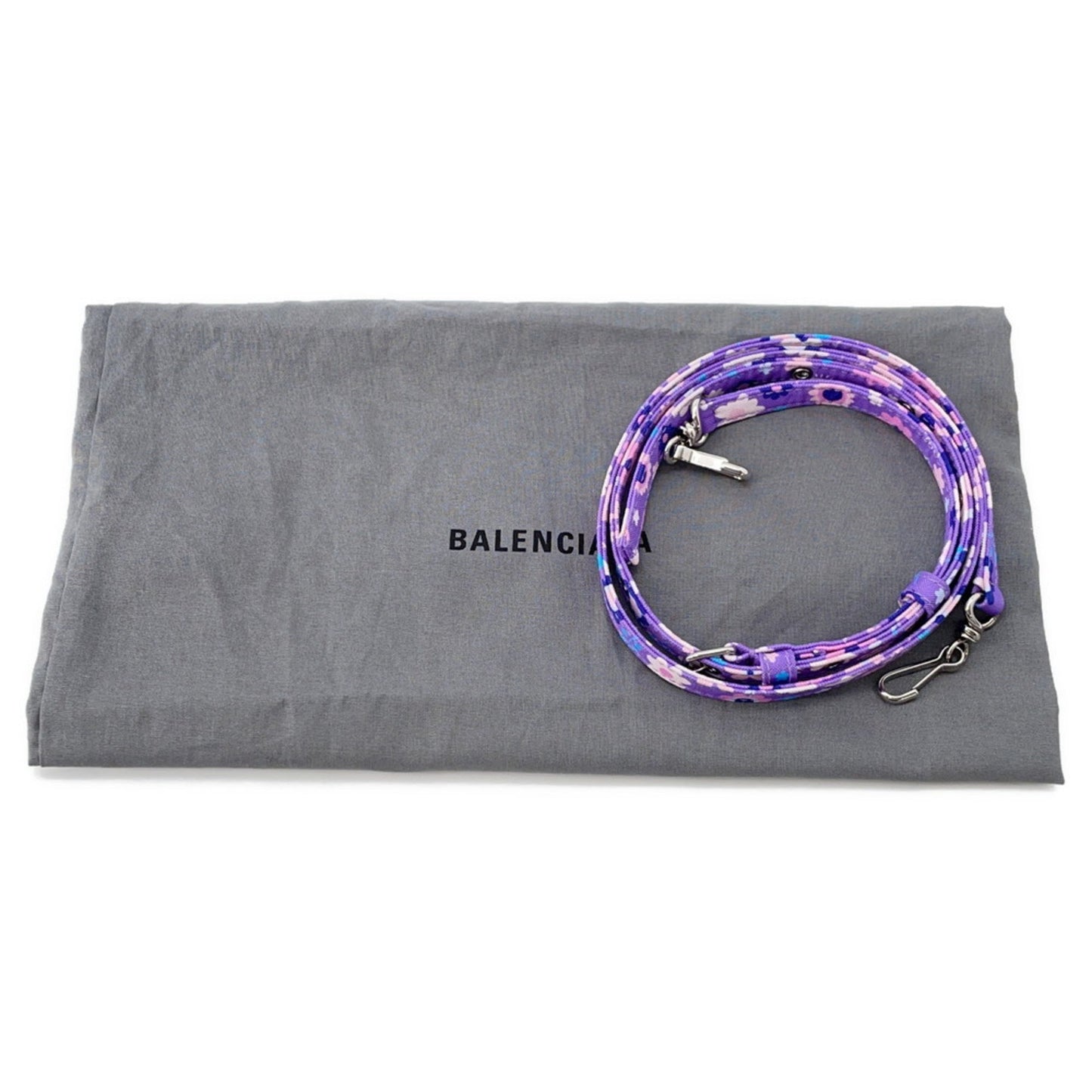 Balenciaga Purple Nylon Wheel