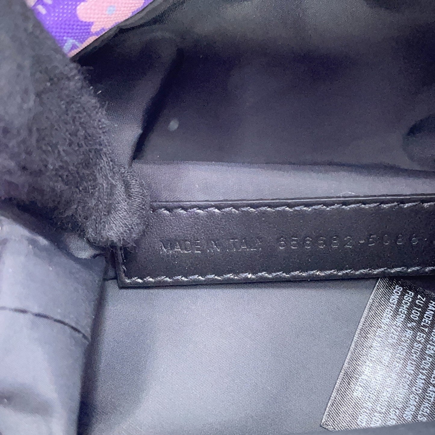 Balenciaga Purple Nylon Wheel