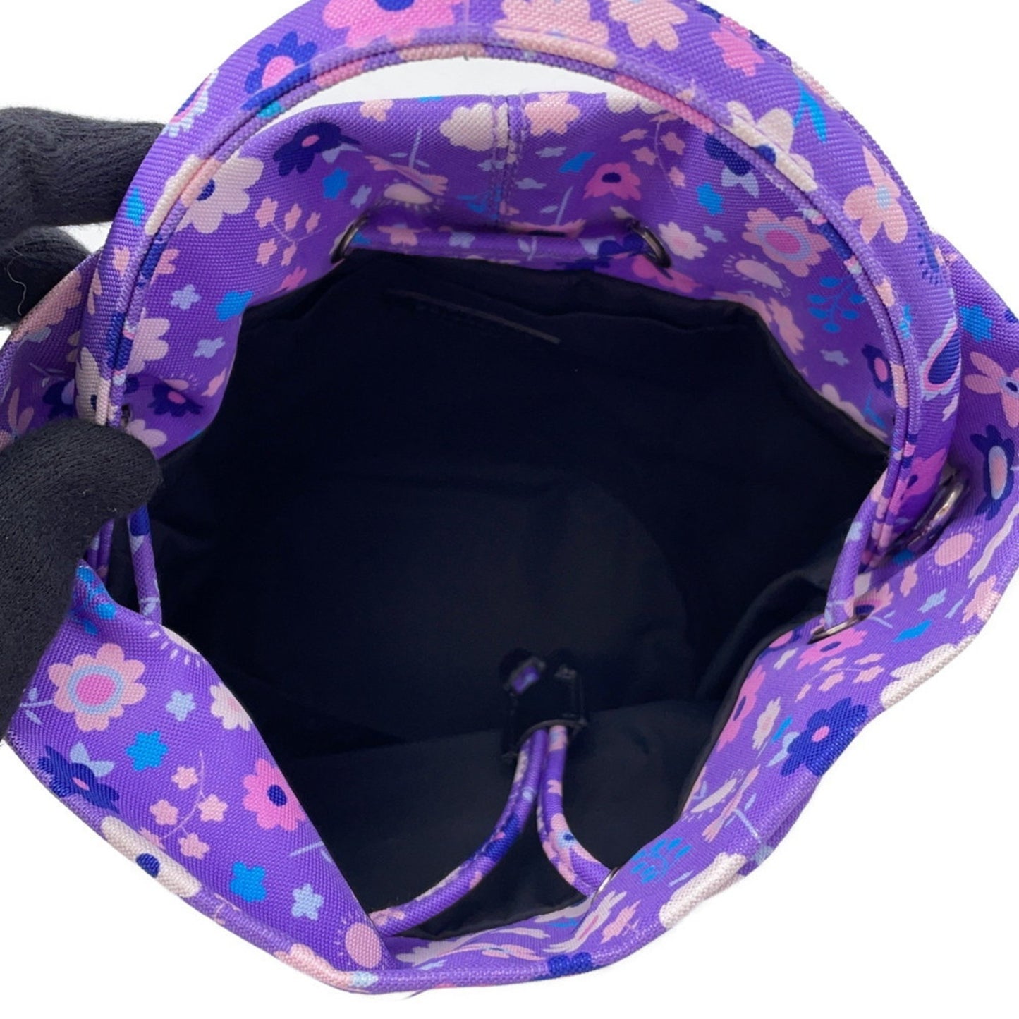 Balenciaga Purple Nylon Wheel