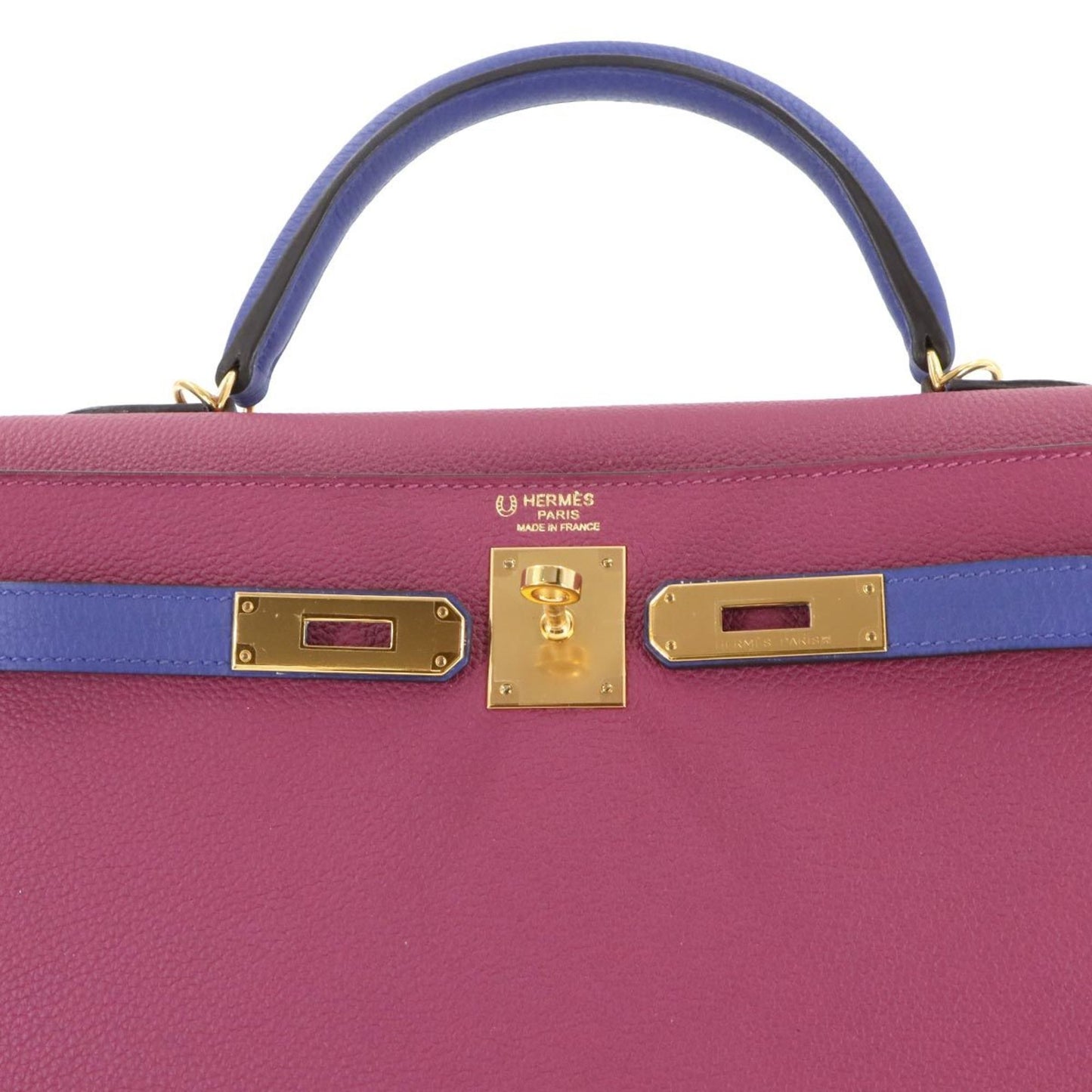 Hermès Pink Leather Kelly 32