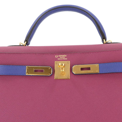 Hermès Pink Leather Kelly 32
