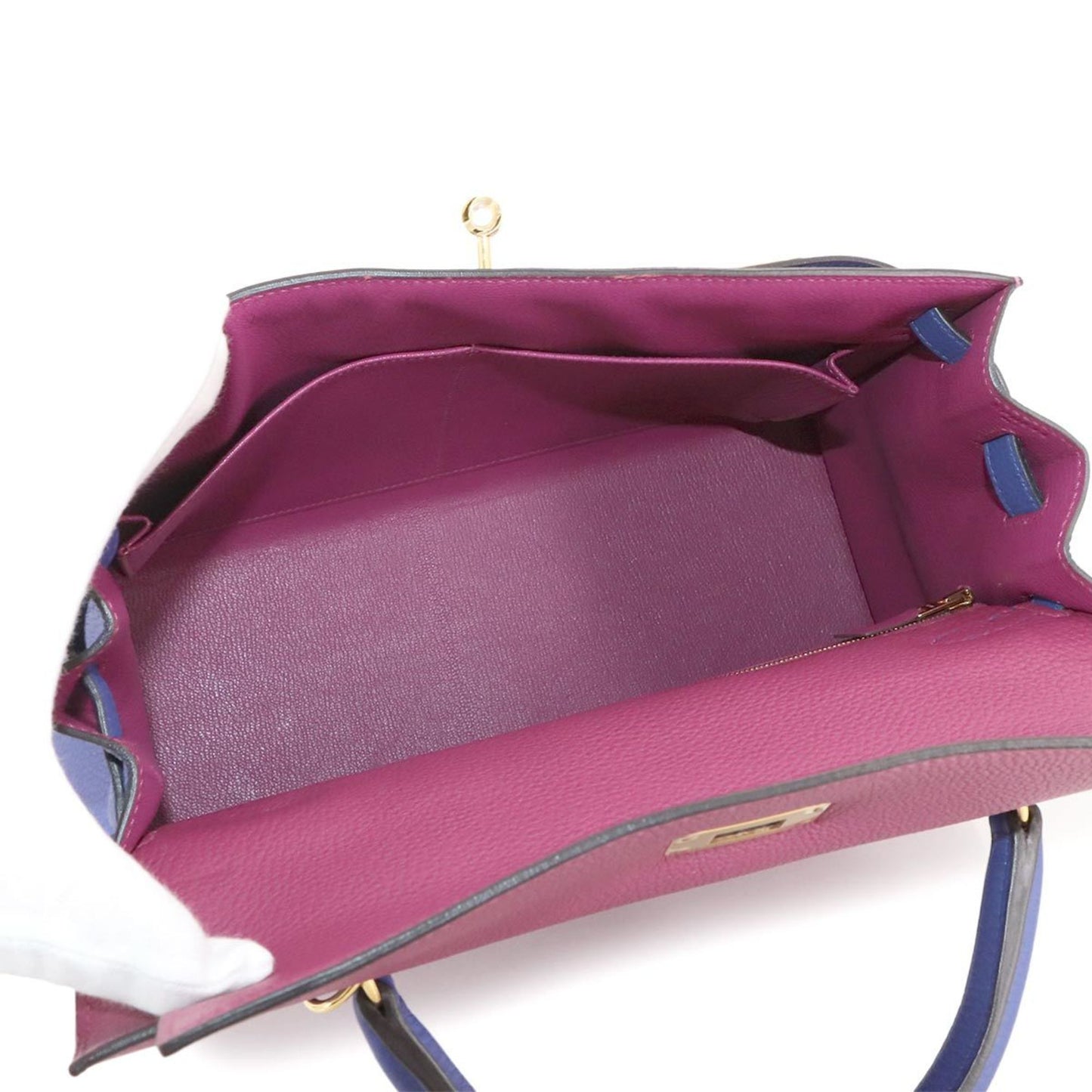 Hermès Pink Leather Kelly 32