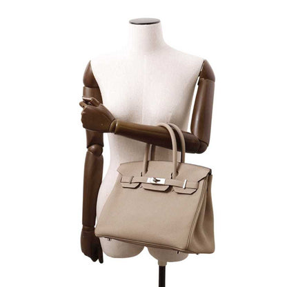 Hermès Gray Leather Birkin 30