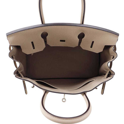 Hermès Gray Leather Birkin 30