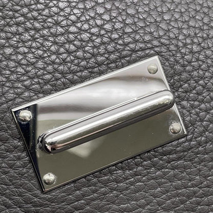 Hermès Gray Leather Steve