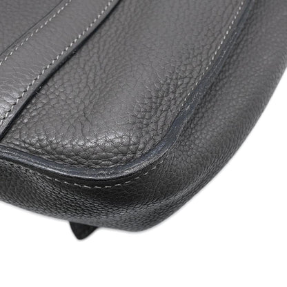 Hermès Gray Leather Steve