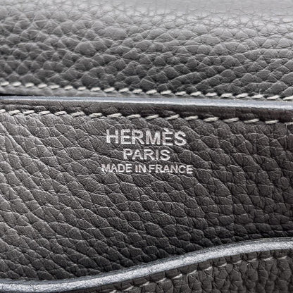 Hermès Gray Leather Steve