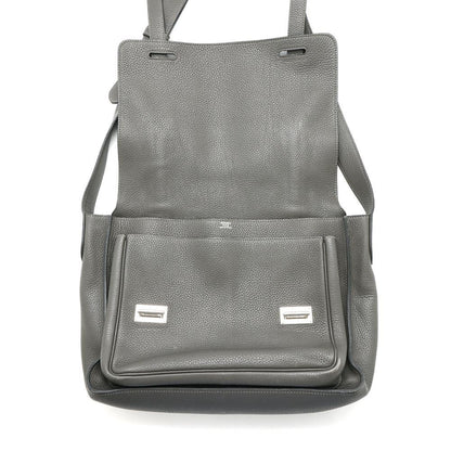 Hermès Gray Leather Steve