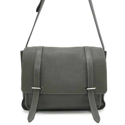 Hermès Gray Leather Steve