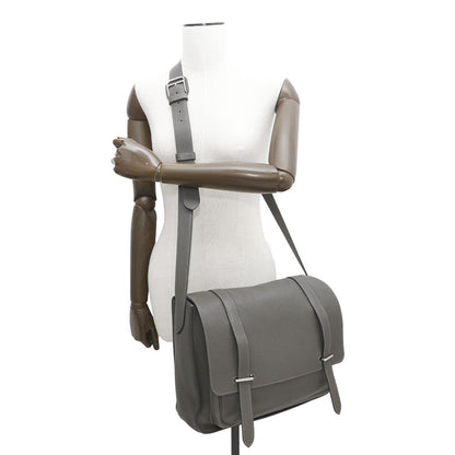 Hermès Gray Leather Steve