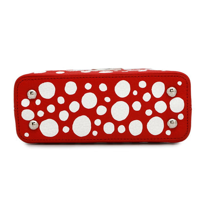 Louis Vuitton Red Leather Capucines Mini