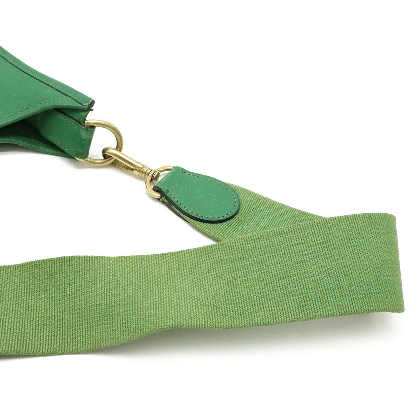 Hermès Green Leather Evelyn