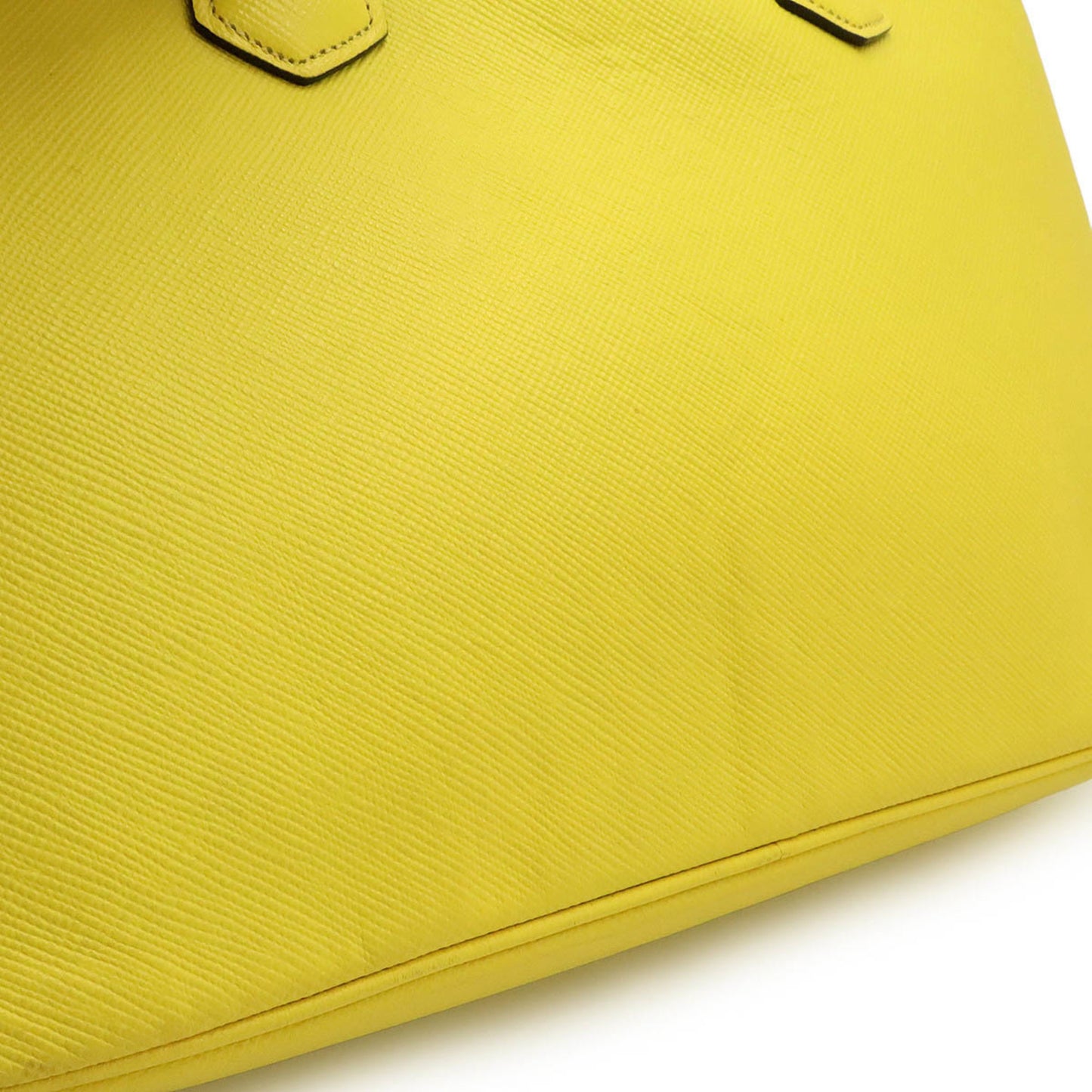 Prada Yellow Leather Saffiano