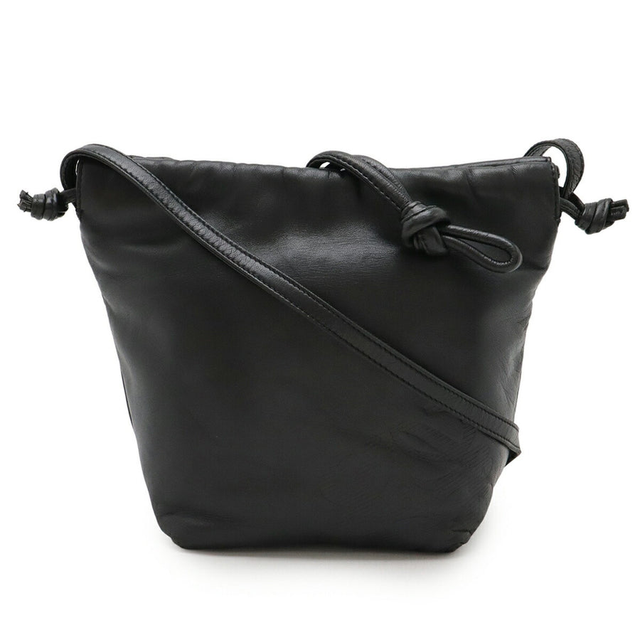 Loewe Black Leather Anagram