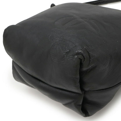 Loewe Black Leather Anagram