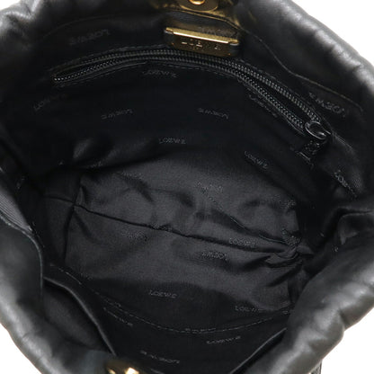 Loewe Black Leather Anagram