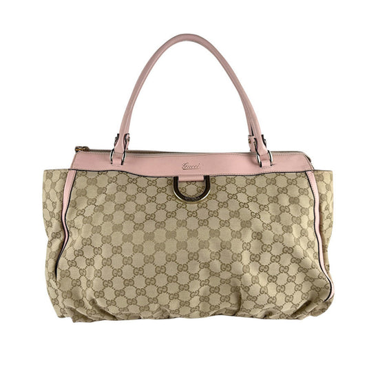 Gucci Brown Canvas Abbey