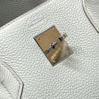 Hermès Gray Leather Birkin 40
