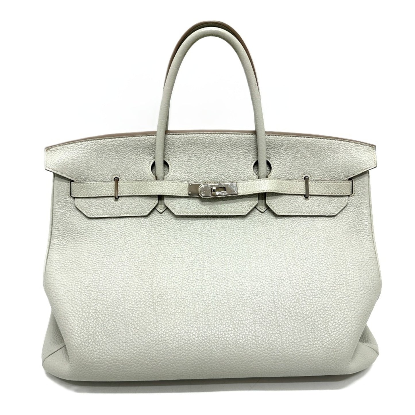 Hermès Gray Leather Birkin 40