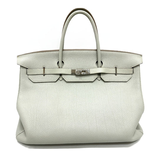 Hermès Gray Leather Birkin 40