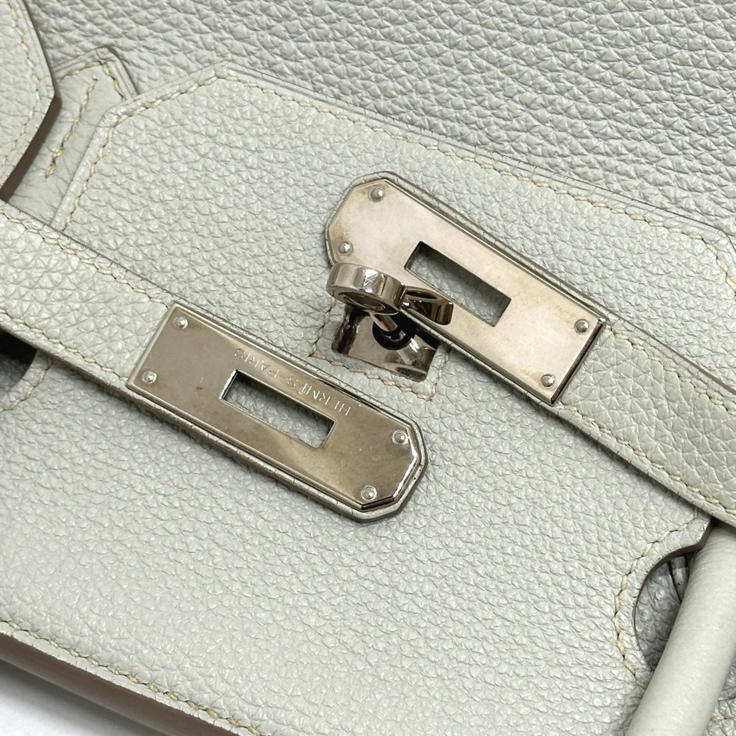 Hermès Gray Leather Birkin 40