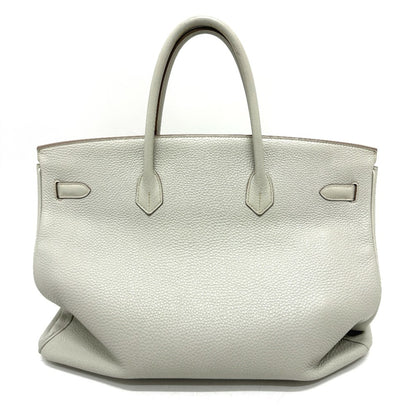 Hermès Gray Leather Birkin 40